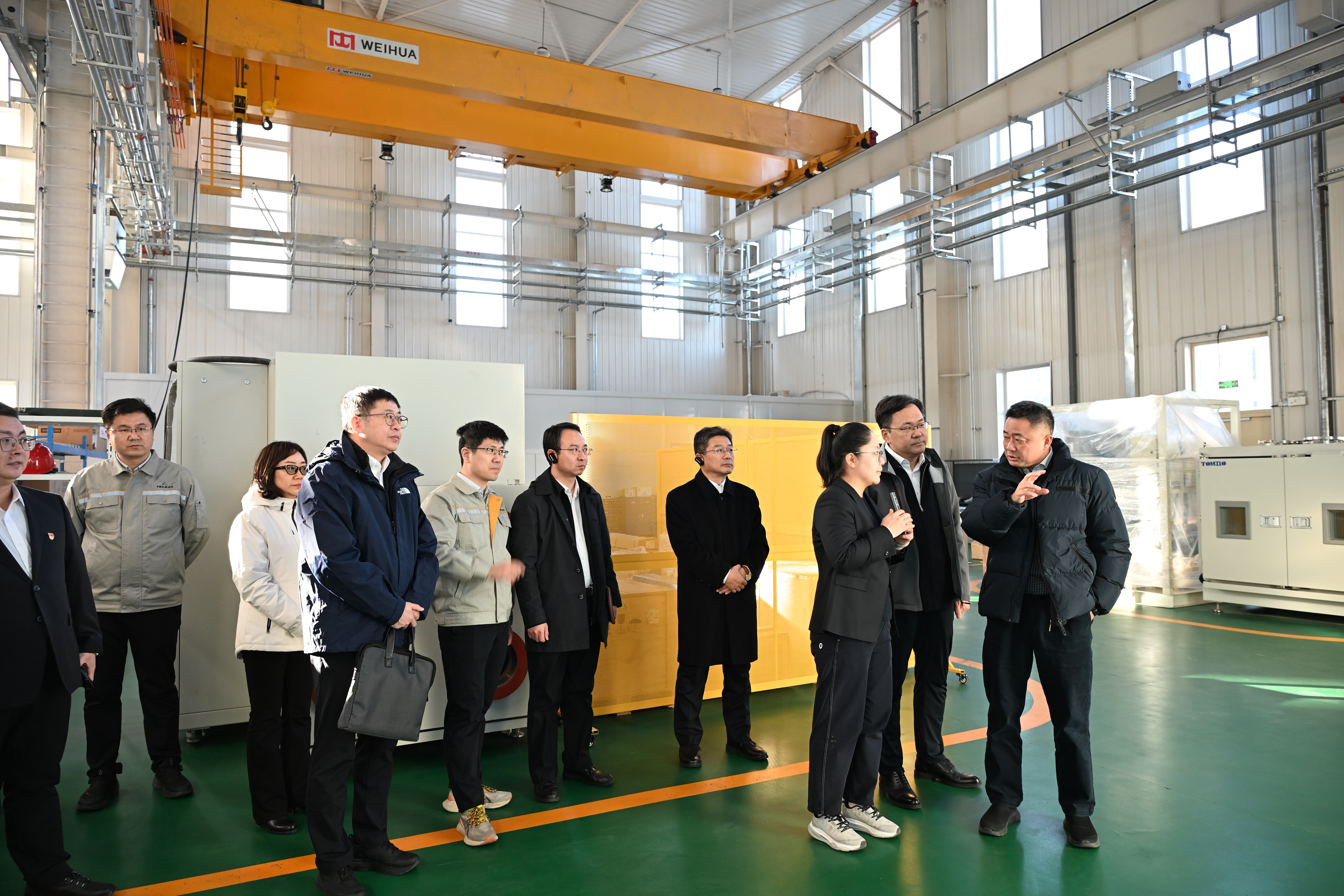 集团党委书记、董事长秦汉军调研基础院